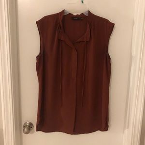 Burgundy Apt 9 sleeveless blouse